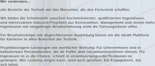 Condor Ingenieur Leistungen